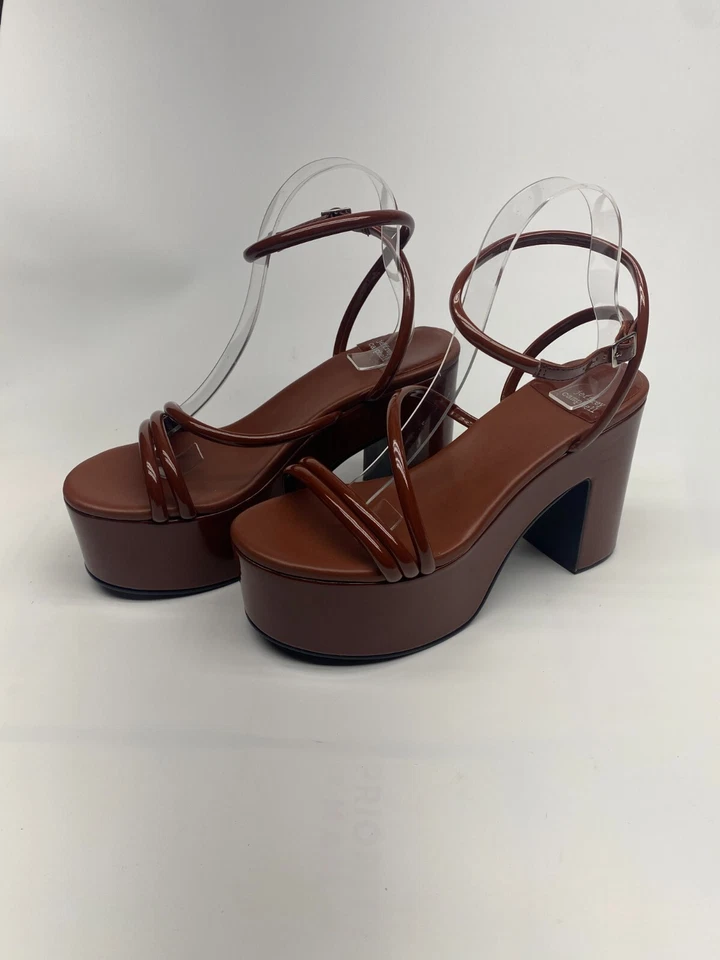 Sandalias Jeffrey Campbell para mujer plataforma mamba tacón bloque talla 9 Foto 1 de 4