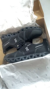 Size 10 - On Running Cloud 5 Waterproof All Black Men / Brand New ✅ Retail £155