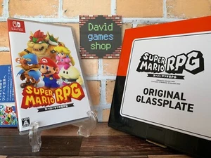 Nintendo Switch Super Mario RPG Japan LE w/Box Original Glassplate - Picture 1 of 15