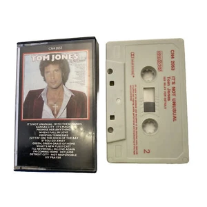 It's Not Unusual by Tom Jones 1965 Pickwick Cassette Tape w/Original Case Vtg - Picture 1 of 4