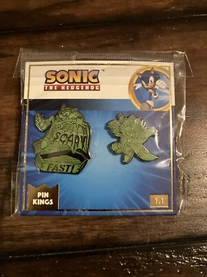 Sonic The Hedgehog Pin King Halloween 2 pin set Rare - Image 1 of 4