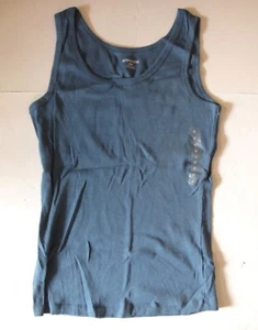 T-shirt donna St. John tank top senza maniche cotone vestibilità classica blu imperiale, S - Foto 1 di 2