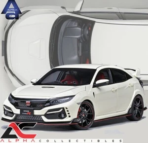 AUTOART 73220 1:18 HONDA CIVIC TYPE R (FK8) 2021 (CHAMPIONSHIP WHITE) - Picture 1 of 7