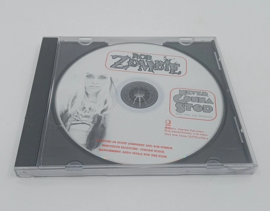 Rob Zombie "Never Gonna Stop"  Promo CD Single - Rare - Mismatch Case - Image 1 of 1