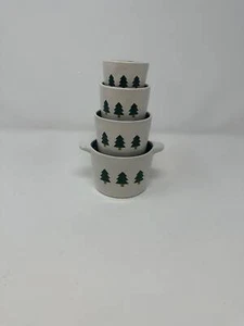 Rae Dunn Weihnachtsbaum Messbecher Set, Rae Dunn Weihnachtssammlung, Rae D - Bild 1 von 7