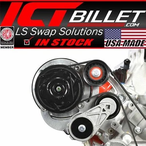 Kit de soporte de compresor de aire acondicionado ICT Billet LS Camaro R4 - Imagen 1 de 9
