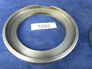 12" Clausing 5914 Lathe Spindle Bearing Cover & Retainer Clip.   (#4265)