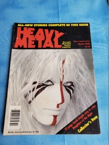 Heavy Metal Magazine -Winter 1986 VGC - Picture 1 of 3