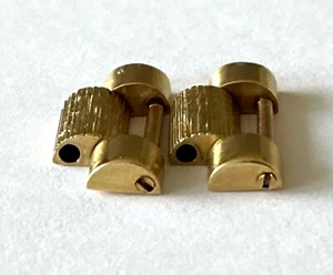 Authentic Rolex 18K Solid Yellow Gold Watch Band Link With Pin - Picture 1 of 12