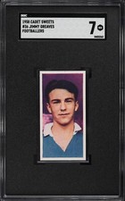 1958 Cadet Sweets Footballers Soccer #36 - Jimmy Greaves ROOKIE - SGC 7