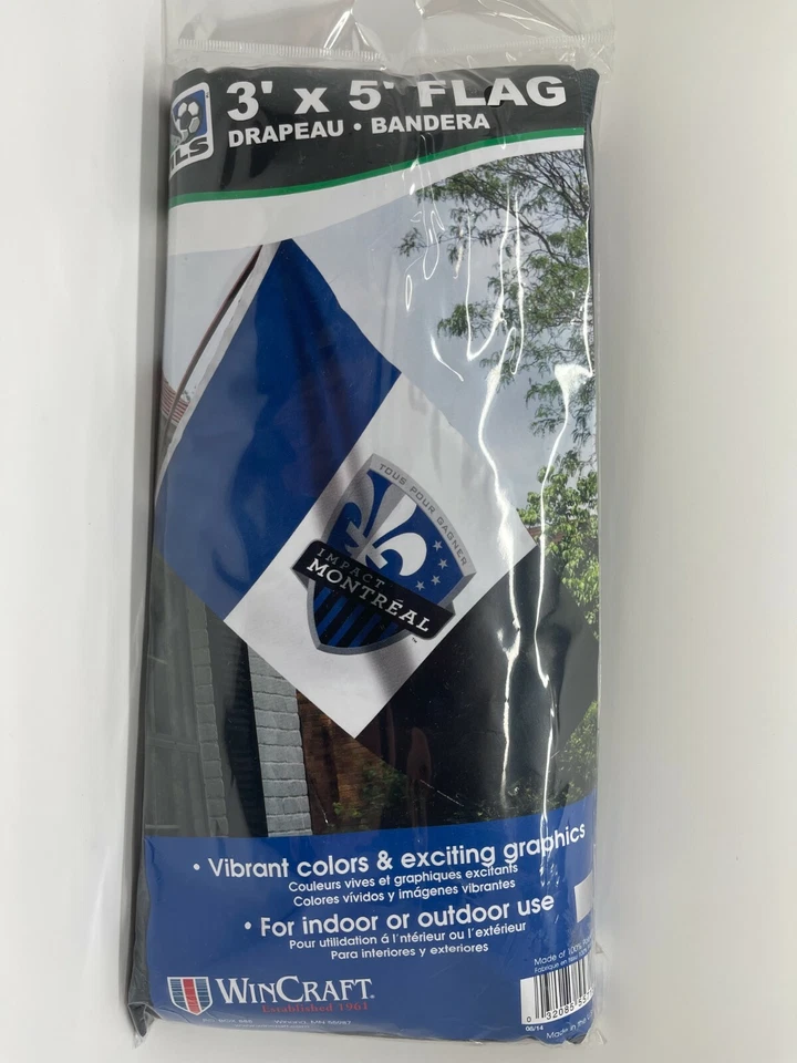 CF Montreal 3" x 5" Flag  - Image 1 of 1