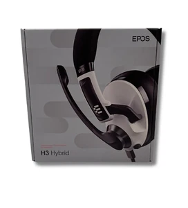 EPOS H3 Hybrid – weiß / schwarz - Gaming Headset - Bluetooth / USB - NEU&OVP - Bild 1 von 6