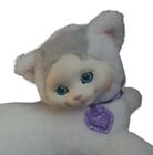 KITTY SURPRISE White Grey mum baby 1cat kitten PLUSH VINYL head soft toy KS 2017
