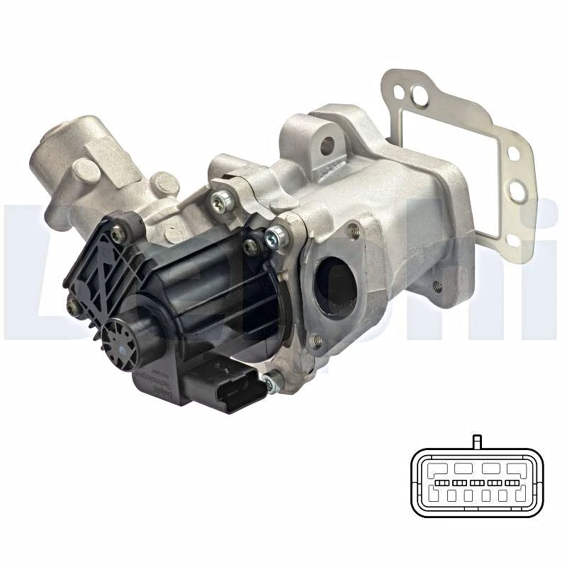 Válvula DELPHI EGR para CITROEN LAND ROVER FORD PEUGEOT LANCIA FIAT C5 II 1618.T1 Foto 1 de 1