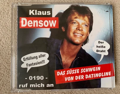 CD: Klaus Densow "Das süsse Schwein von der Datingline"- 0190 -ruf an  [Maxi-CD] - Bild 1 von 4