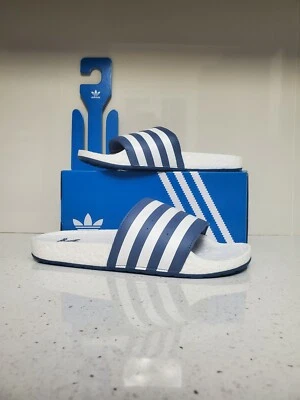 Para hombres - Adidas Adilette Boost Slides 'Crew Blue' FX5896 Foto 1 de 4