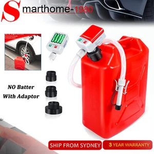 Battery Powered Fuel Transfer Pump Petrol Diesel Fluid Water Fast Transfer SE - Picture 1 of 8