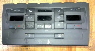 2007 AUDI A4 CLIMATE CONTROL 8E0820043BL IC 51673 SB0329 - Image 1 of 3