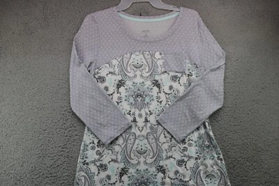 Женское пижамное платье Gilligan & O'Malley размер S/P с длинными рукавами - Изображение 1 из 4