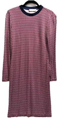 Vestido Tory Burch Musee para mujer talla pequeña cinturón extraíble ceñido suave mezcla de seda Foto 1 de 4