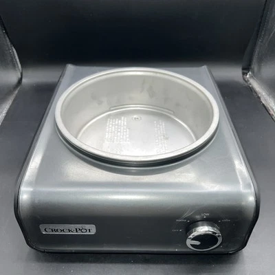 Crock Pot Hook Up 3.5 Qt Round Slow Cooker SCCPMD3-CH REPLACEMENT BASE ONLY - Image 1 of 4