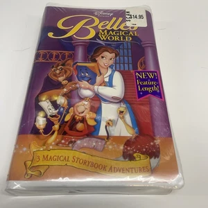 Belle's Magical World, 3 Magical Stories  VHS, BRAND NEW, Clamshell case, - Picture 1 of 8