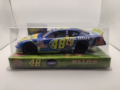 2004 RC2 Ultra Series #48 Jimmie Johnson 1/24 Lowe’s/SpongeBob Stock Car DieCast - Image 1 of 4