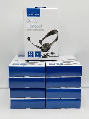 LOT OF 9Insignia On EarHeadset NS-PAH5101 For PC - Image 1 of 4