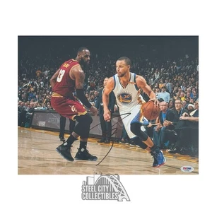Stephen Curry Autographed Golden State Warriors 11x14 Photo - PSA/DNA (AE30283) - Picture 1 of 1