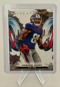 2024 Topps Inception Football Hakeem Nicks New York Giants #1 - Picture 1 of 2