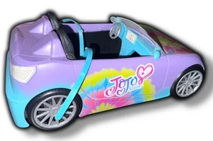 JoJo Siwa California Cruiser Rainbow Tie-Dye Toy Car for Two Fashion Dolls RARE - Picture 1 of 4