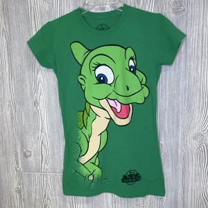 Camiseta Land Before Time DUCKY PARA MUJER Talla Mediana Retro Retro Verde - Imagen 1 de 7