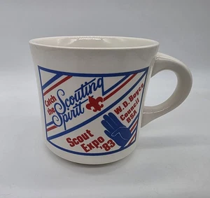 Vintage 1983 Scout Expo Scouting Spirit W.D. Boyce Council BSA Coffee Mug - Picture 1 of 4