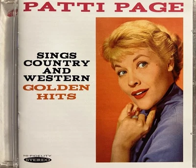 PATTI PAGE - Sings Country And Western Golden Hits CD 2012 Sepia Exc Cond!  - Image 1 of 2