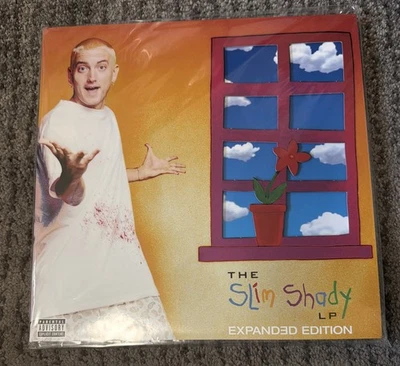 Eminem The Slim Shady LP Expanded Edition Color Vinyl Record IVC Edition LE 3000 - Image 1 of 2