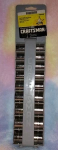 CRAFTSMAN 9 Piece Metric 12pt Deep 3/8" Drive Socket Accessory Set #34444 - Picture 1 of 9