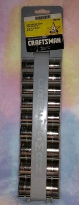 CRAFTSMAN 9 Piece Metric 12pt Deep 3/8" Drive Socket Accessory Set #34444 - Image 1 of 4