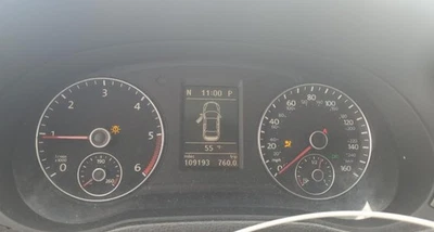 Passat 2012 equipo original velocímetro calibre grupo 109 k millas Volkswagen Foto 1 de 4