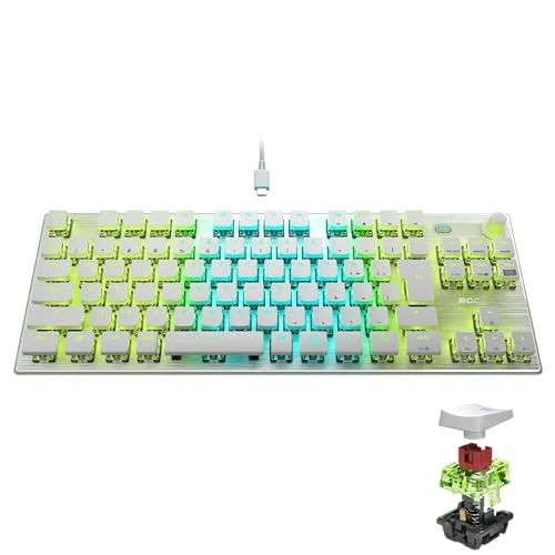 ROCCAT VULCAN TKL Pro USB Gaming Keyboard Japanese Layout Silent Linear Optical - Image 1 of 1