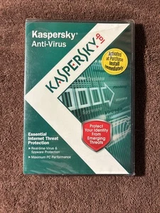 KASPERSKEY Lab Anti-Virus Protection PC Computer Security Software NEW SEALED - Picture 1 of 4