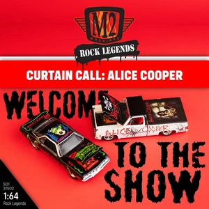 M2 Machines CURTAIN CALL: ALICE COOPER SERIES 1 !!! INCLUDES BOTH MODELS NEW - Picture 1 of 7