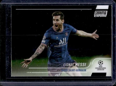 2021 Stadium Club Chrome UEFA Lionel Messi #30 PSG - Image 1 of 2
