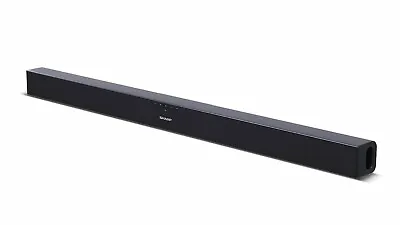 Sharp HT-SB140 Slim Soundbar Speaker Black 2.0 Channels 150W HDMI Bluetooth • 29.99£