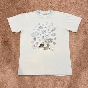 Vintage 1985 Stedman Bill Keene How Would You Like Your Eggs T Shirt M - Picture 1 of 14