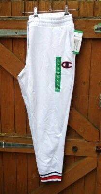 Ladies Champion Elite Joggers Lounge Wear Bottoms White XL 36" / 38" Waist BNWTs - Image 1 of 4
