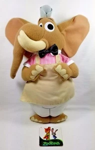 Disney Zootopia Jerry Jumbeaux Jr. Elefant Plüschtier Kuscheltier - Bild 1 von 3