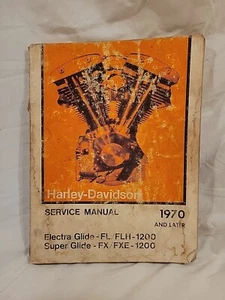 1970 And Later Harley-Davidson Electra Glide / Super Glide Service Manual - Picture 1 of 6