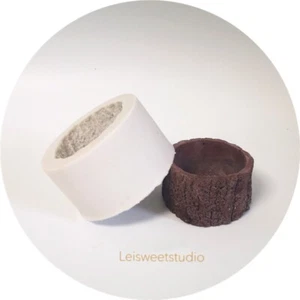 Tree Stump Succulent Pot Silicone Mould Garden Planter Concrete Vase Mould DIY - Picture 1 of 3