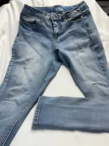 Paket 3735 - TIME & TRU blaue Jeans - Größe 10 - Bild 1 von 5
