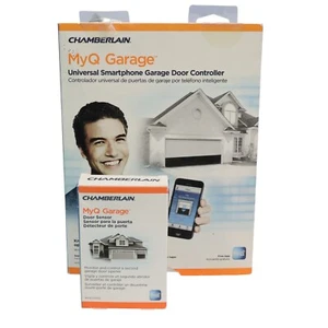 MYQ Smartphone Control,No MYQ-G0201, Chamberlain Corp + extra door sensor - Picture 1 of 4